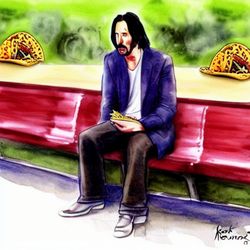 Sad Keanu Reeves