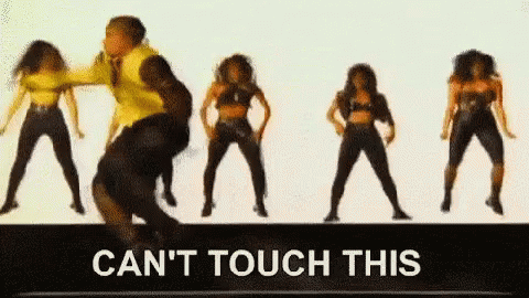 U can't touch it