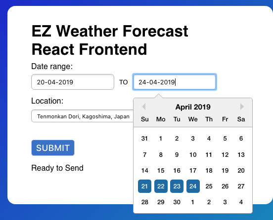 EZW enter date