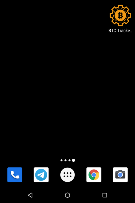 PWA on mobile screen