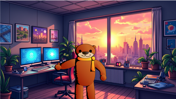 Jerpy and his new studio